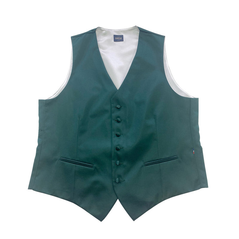 Gilet Mug vert satin