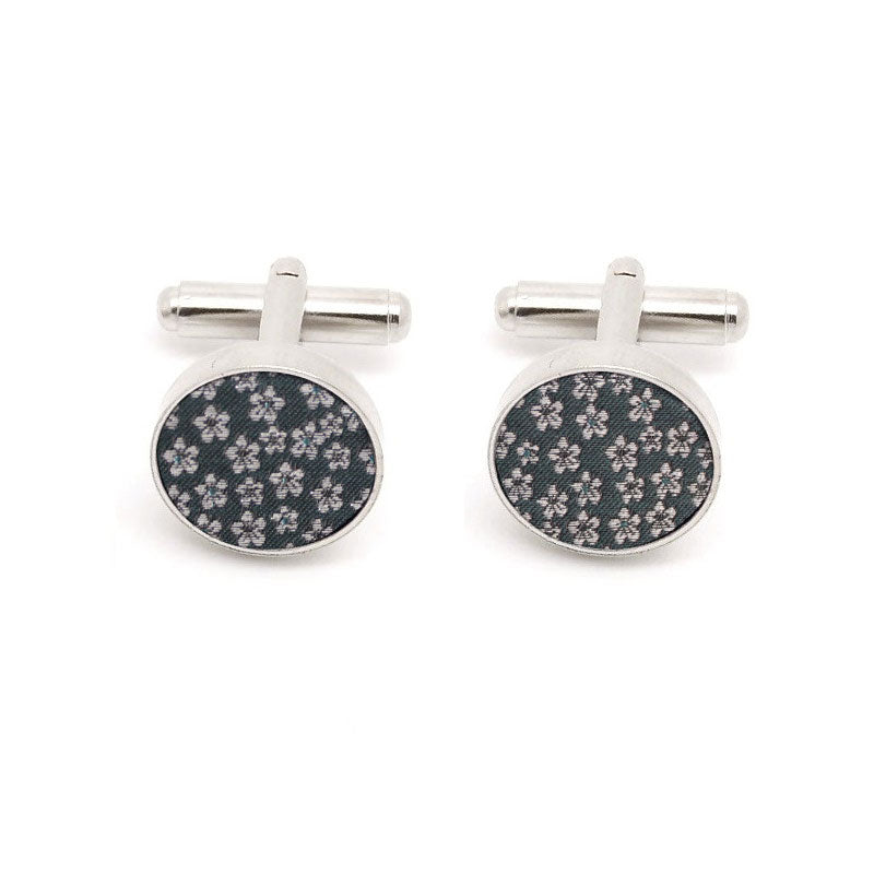 Boutons de manchette - Jacquard