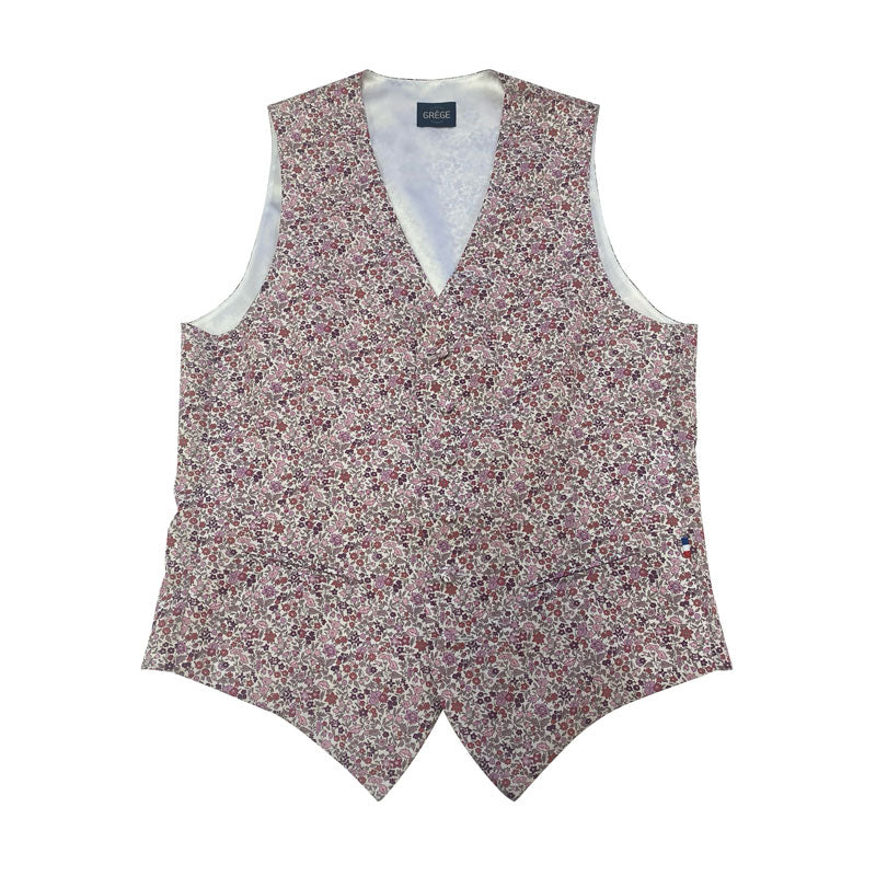 Gilet Mug Liberty Fleuri Rose