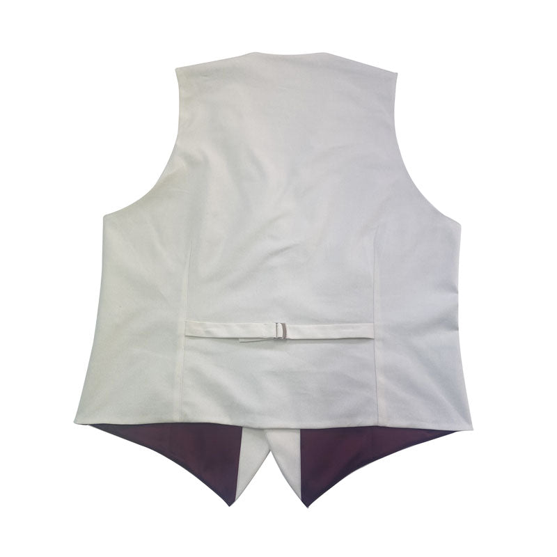 Gilet Mug en coton stretch écru