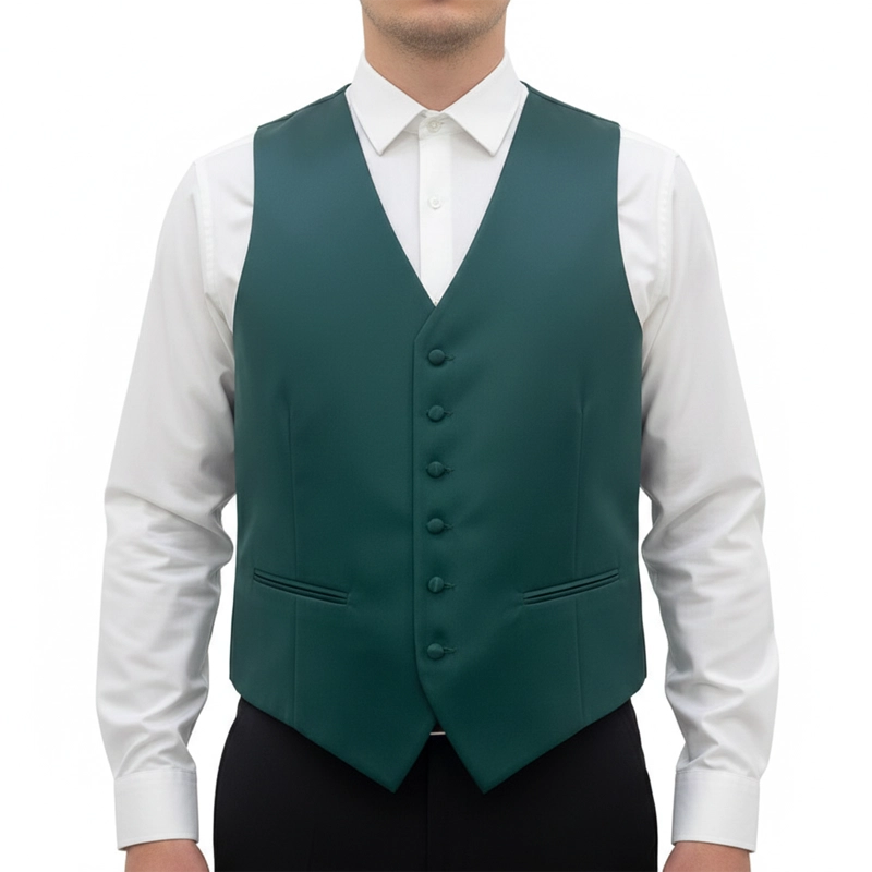 Gilet Mug vert satin