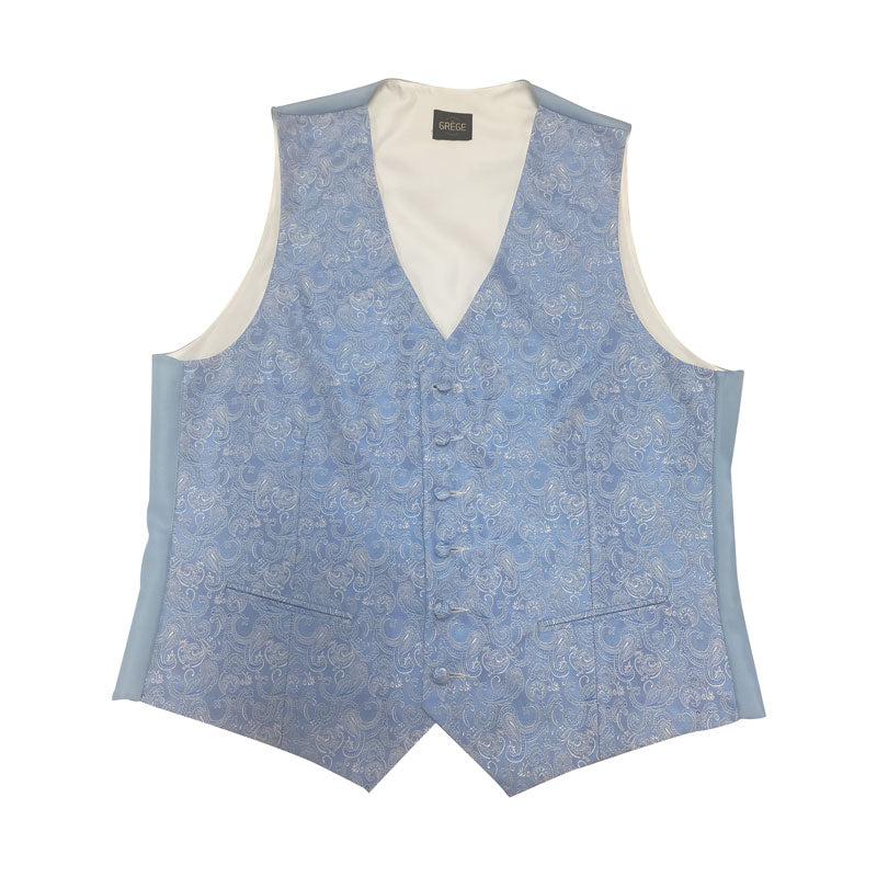 Gilet Mug Jacquard Bleu