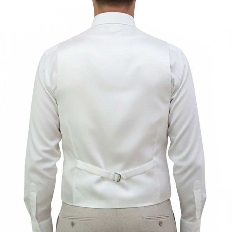 Gilet Mug en lin Beige