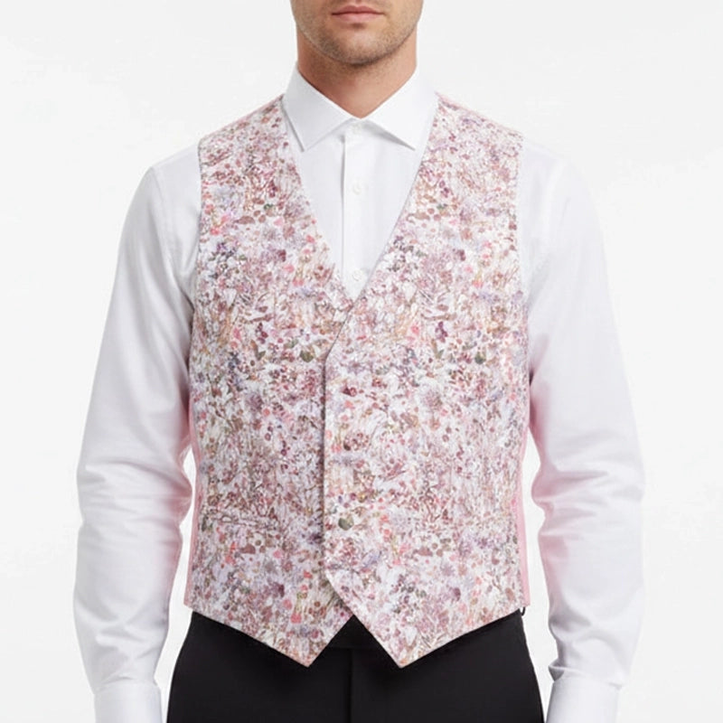 Gilet Blazer Herbier Rose
