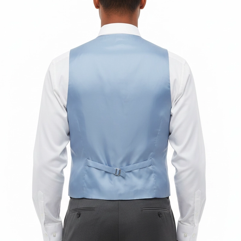 Gilet Mug Jacquard Bleu