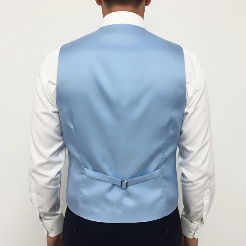 Gilet Mug Jacquard Bleu Ciel